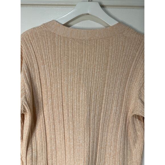 Eberjey Infinite Ribbed Cardigan Sweater Size XS NWT Lightweight Organic Cotton - Picture 11 of 16
